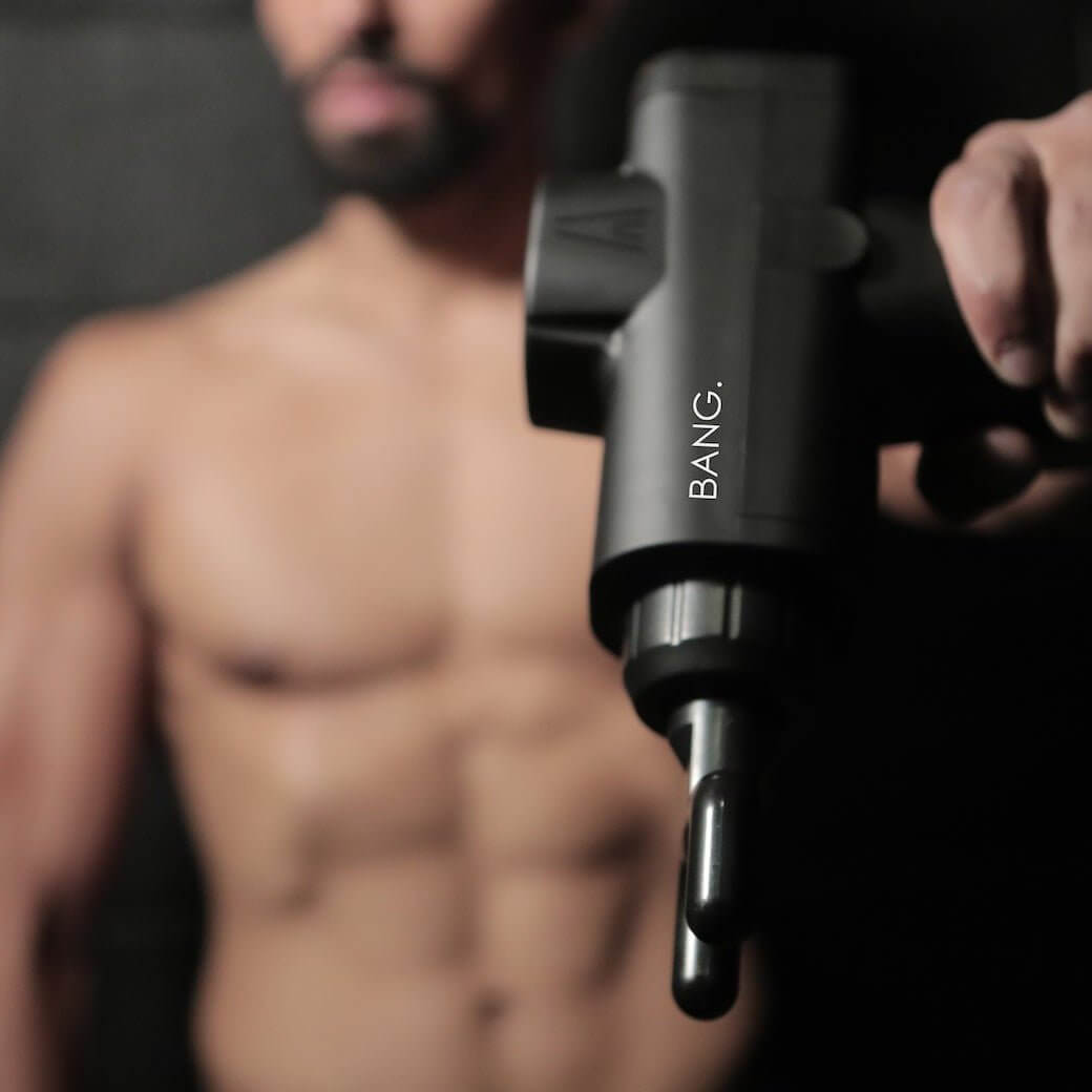 Massage gun for sore muscles