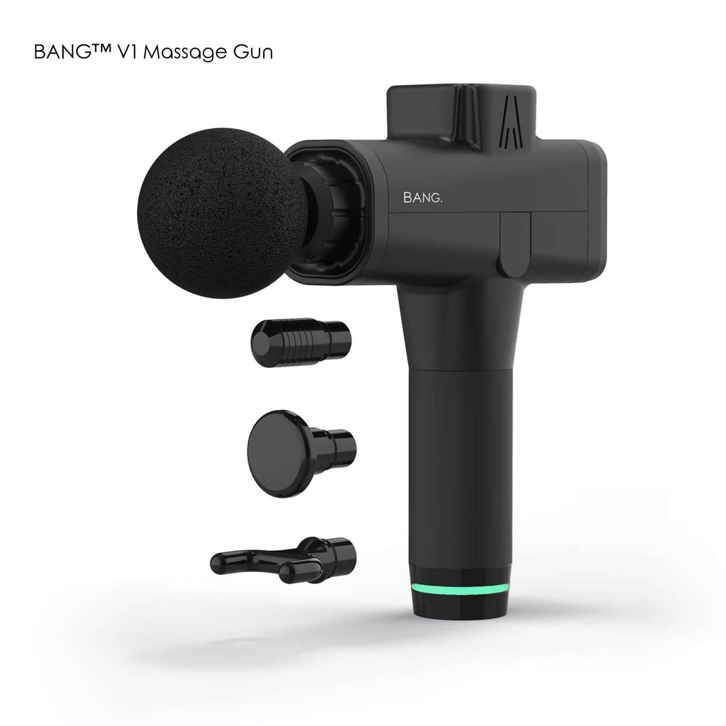 Pistolet de massage BANG pour la thérapie des tissus profonds avec étui de transport GRATUIT